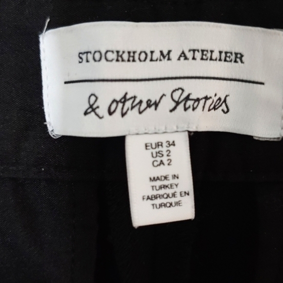 *RARE* & OTHER STORIES CONTRAST TROUSER SIZE 2 - Picture 4 of 4